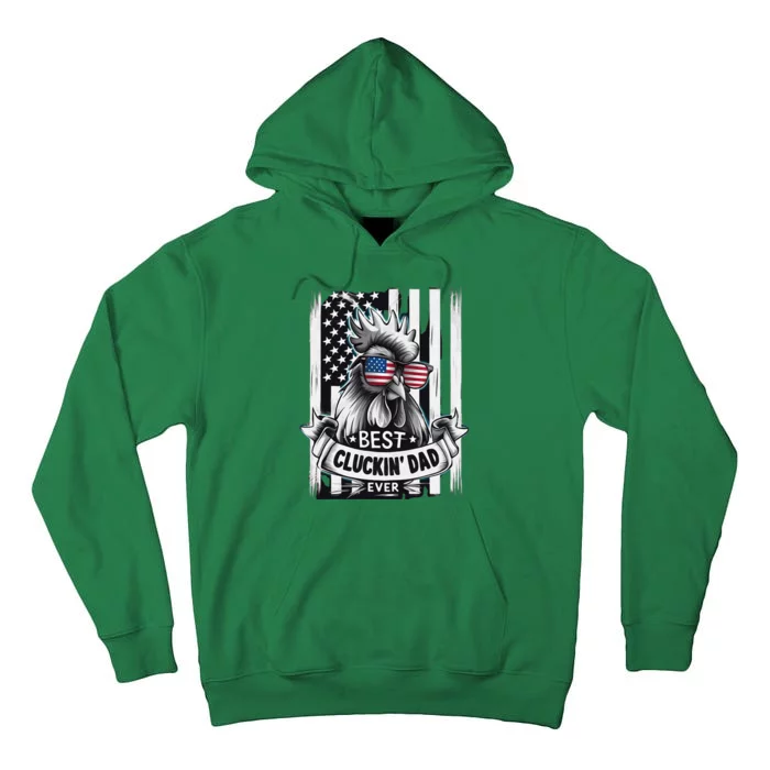 Farmer Chicken Dad Rooster Daddy Tall Hoodie