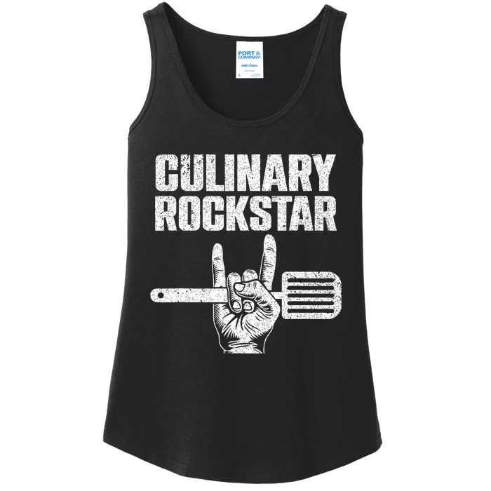 Funny Culinary Design For Chef Cook Culinary Lover Ladies Essential Tank