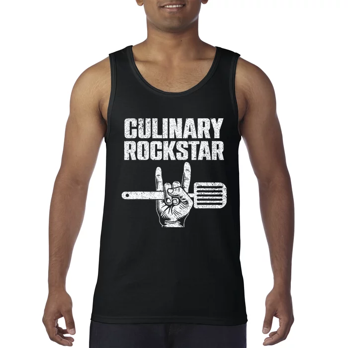 Funny Culinary Design For Chef Cook Culinary Lover Tank Top