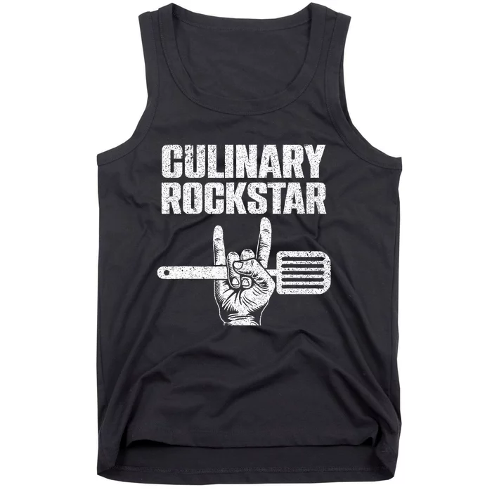 Funny Culinary Design For Chef Cook Culinary Lover Tank Top