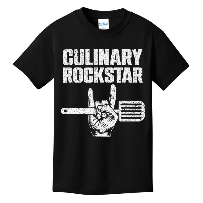 Funny Culinary Design For Chef Cook Culinary Lover Kids T-Shirt