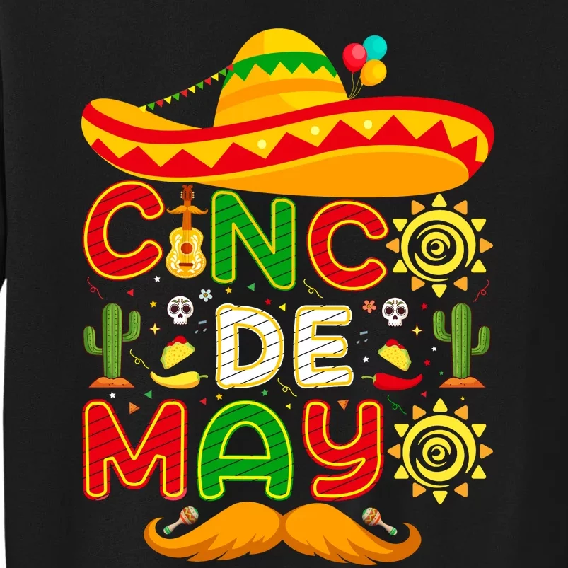 Festive Cinco De Mayo Celebration Graphic Sweatshirt