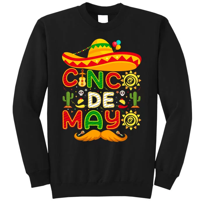 Festive Cinco De Mayo Celebration Graphic Sweatshirt