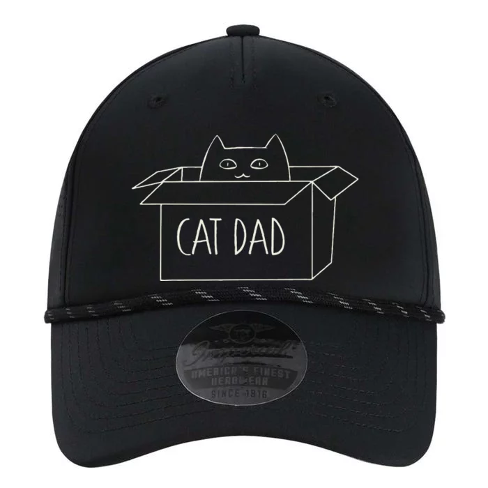 Funny Cat Dad Gift for Father's Day Performance The Dyno Cap