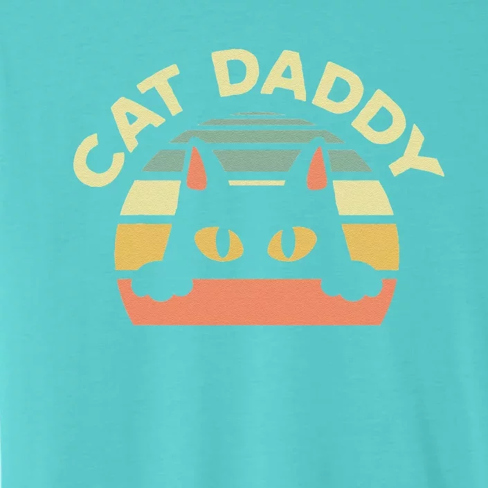 Funny Cat Daddy Cat Enthusiast Feline Lover Father Animal ChromaSoft Performance T-Shirt