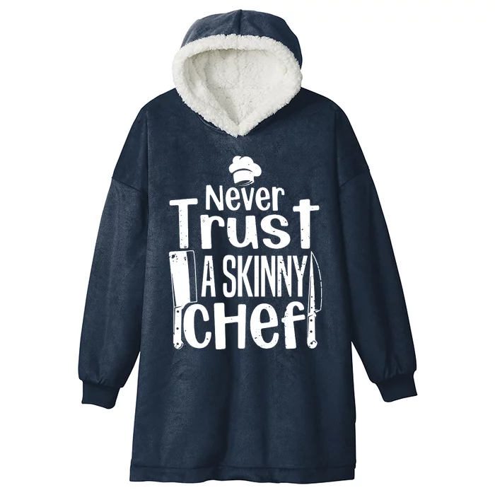 Funny Chef Design For Men Women Culinary Chef Cook Cooking Hooded Wearable Blanket