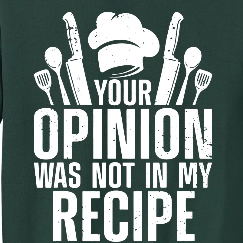 Funny Chef Design For Men Women Cooking Lover Culinary Cook Sweatshirt