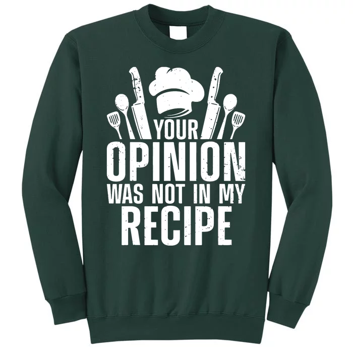 Funny Chef Design For Men Women Cooking Lover Culinary Cook Sweatshirt