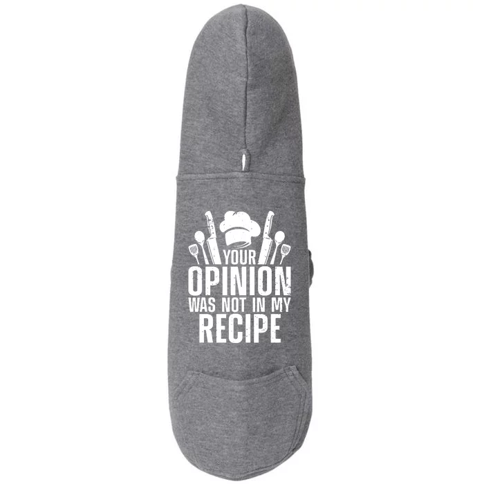 Funny Chef Design For Men Women Cooking Lover Culinary Cook Doggie 3-End Fleece Hoodie