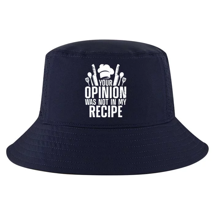 Funny Chef Design For Men Women Cooking Lover Culinary Cook Cool Comfort Performance Bucket Hat