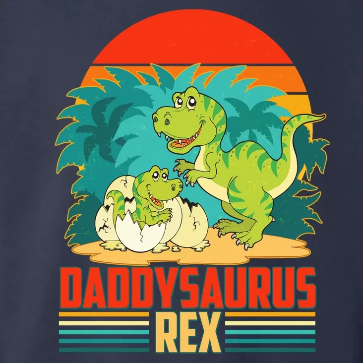 Funny Cute Daddysaurus Rex Toddler Hoodie