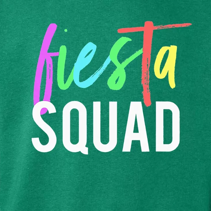 Funny Cinco De Mayo Fiesta Squad Design For Parties Toddler Hoodie