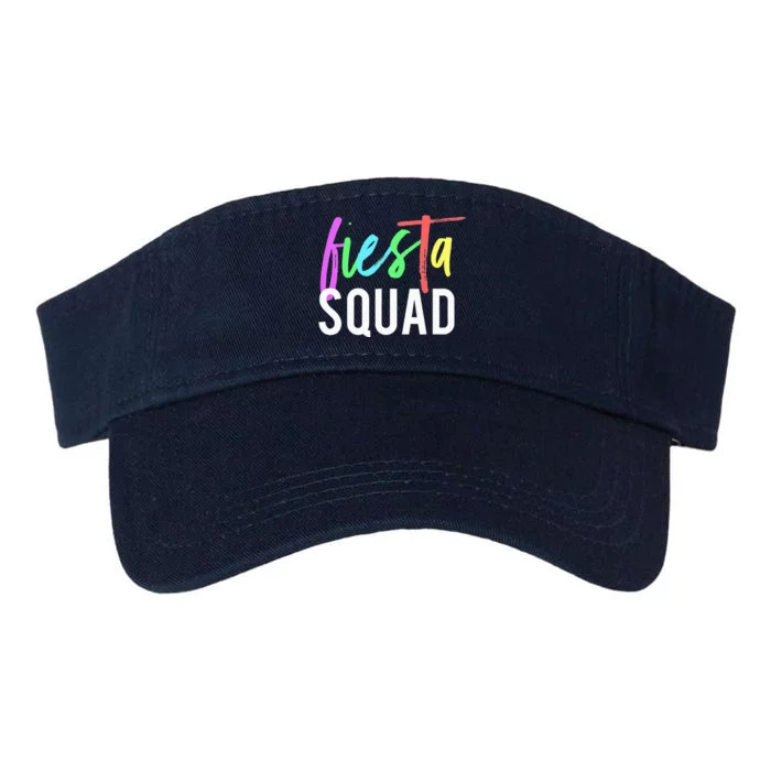 Funny Cinco De Mayo Fiesta Squad Design For Parties Valucap Bio-Washed Visor