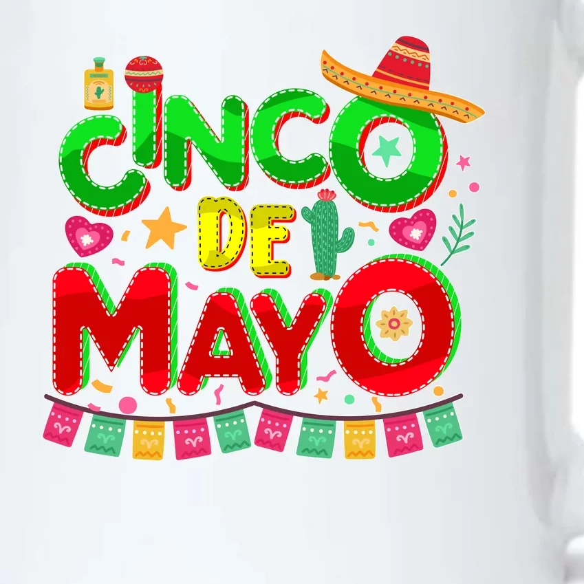 Festive Cinco De Mayo Black Color Changing Mug