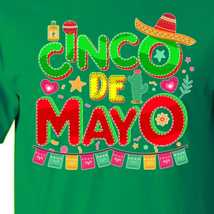 Festive Cinco De Mayo Tall T-Shirt