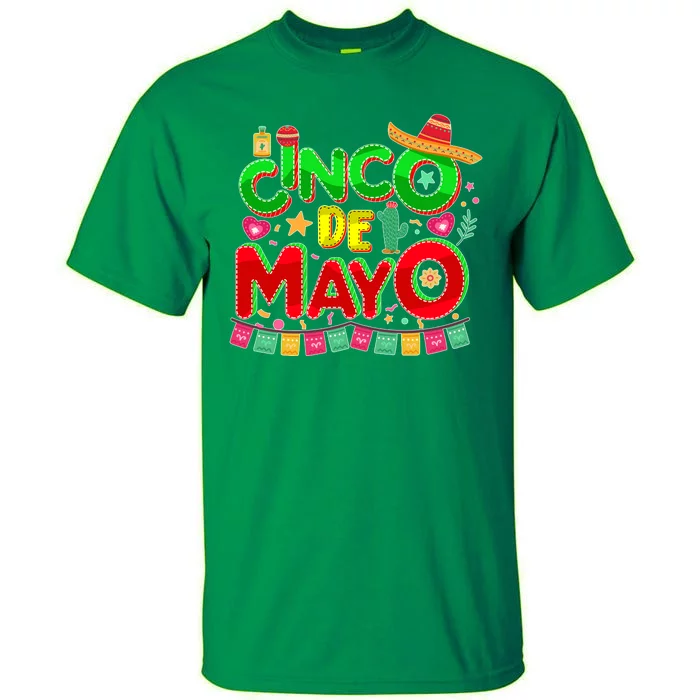 Festive Cinco De Mayo Tall T-Shirt