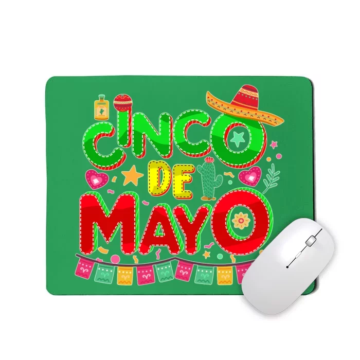 Festive Cinco De Mayo Mousepad