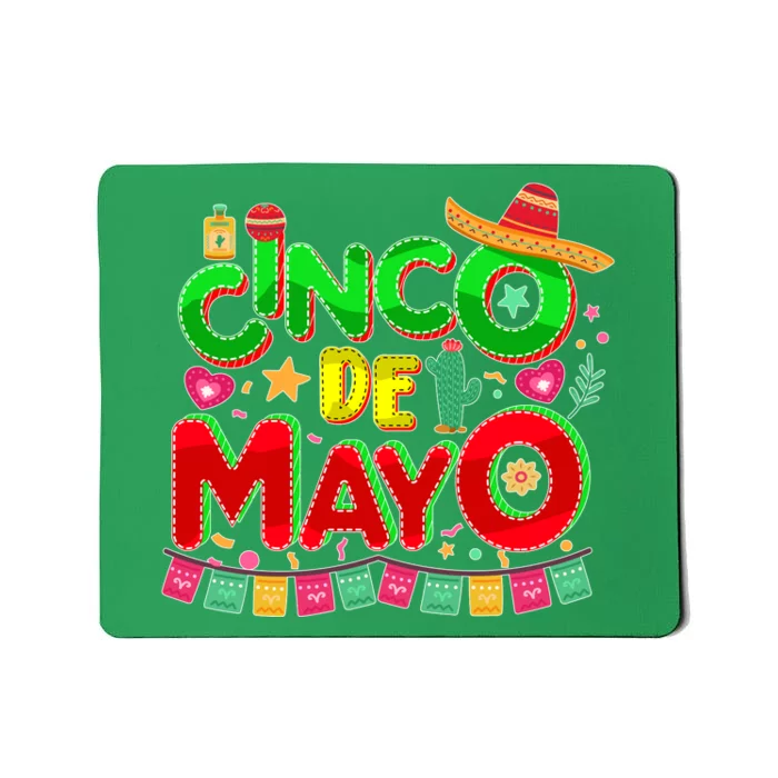 Festive Cinco De Mayo Mousepad