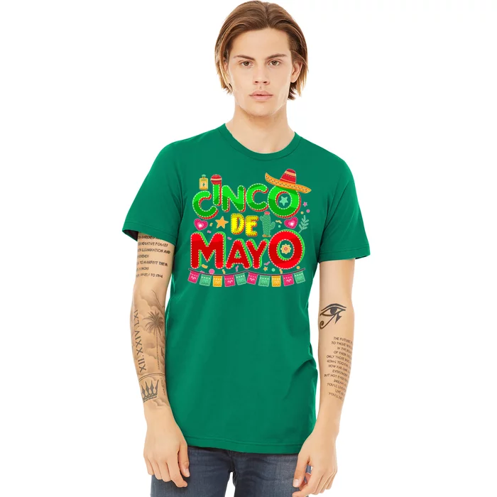 Festive Cinco De Mayo Premium T-Shirt