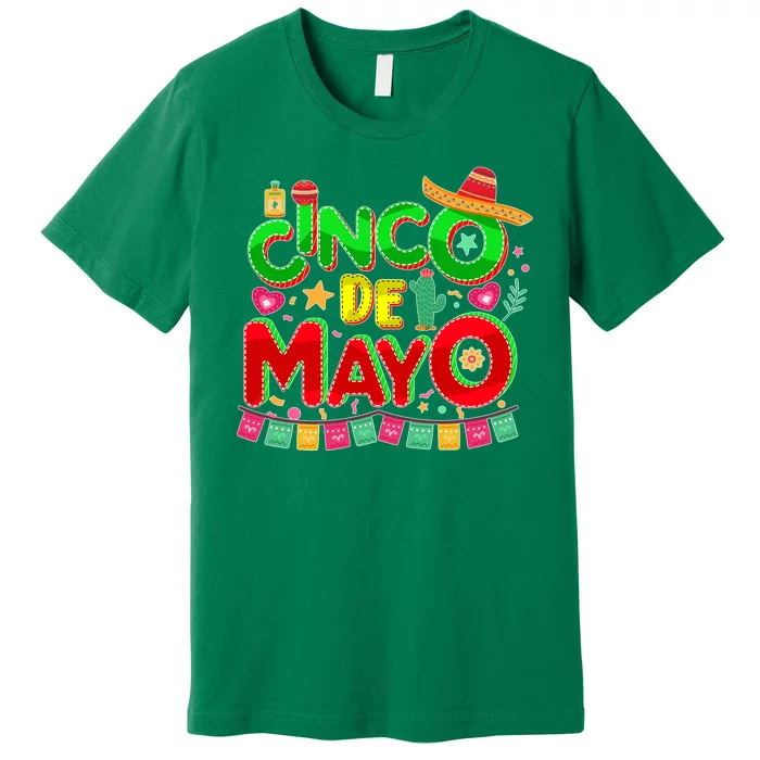 Festive Cinco De Mayo Premium T-Shirt