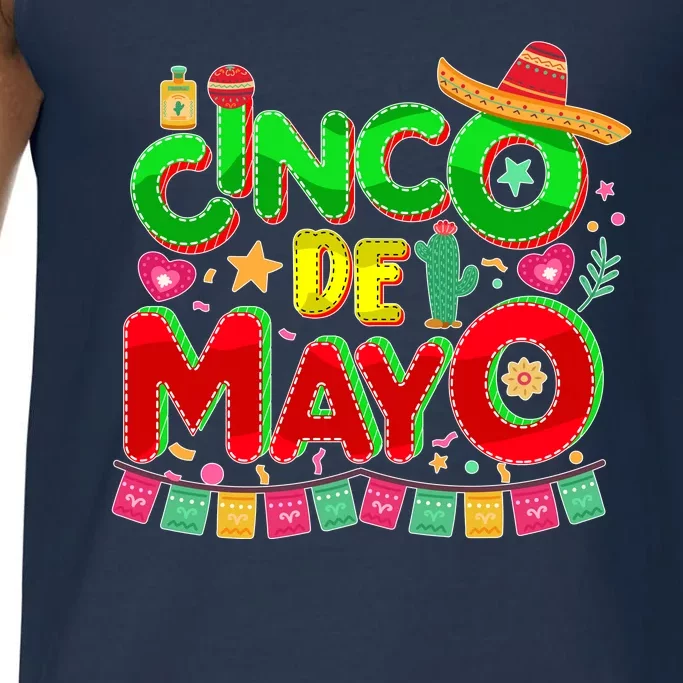 Festive Cinco De Mayo Comfort Colors® Tank Top