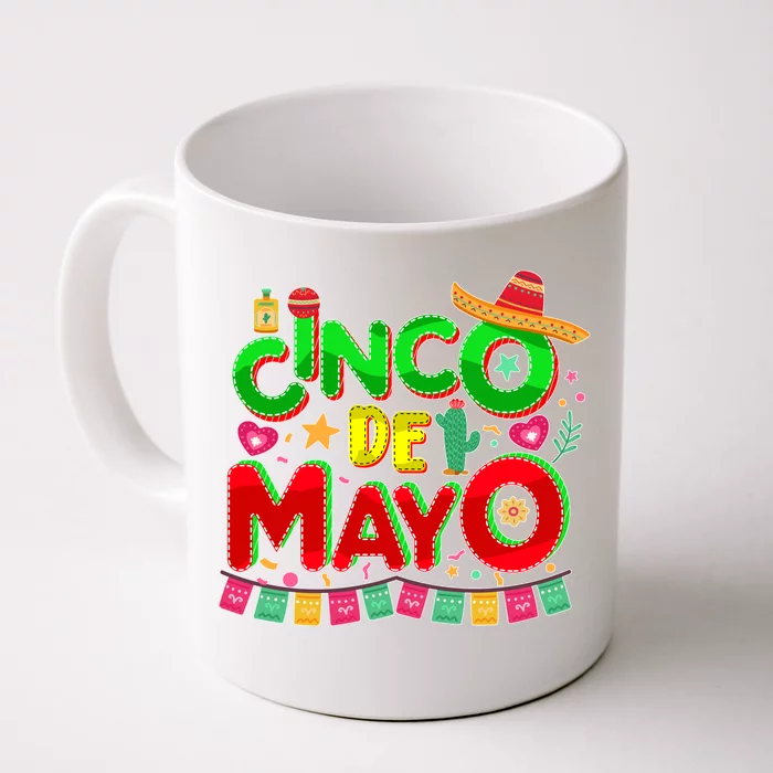 Festive Cinco De Mayo Front & Back Coffee Mug