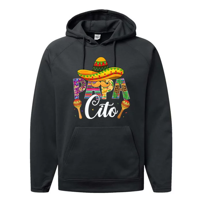 Funny Cinco De Mayo Papacito Festival Leopard Lover Classic Performance Fleece Hoodie