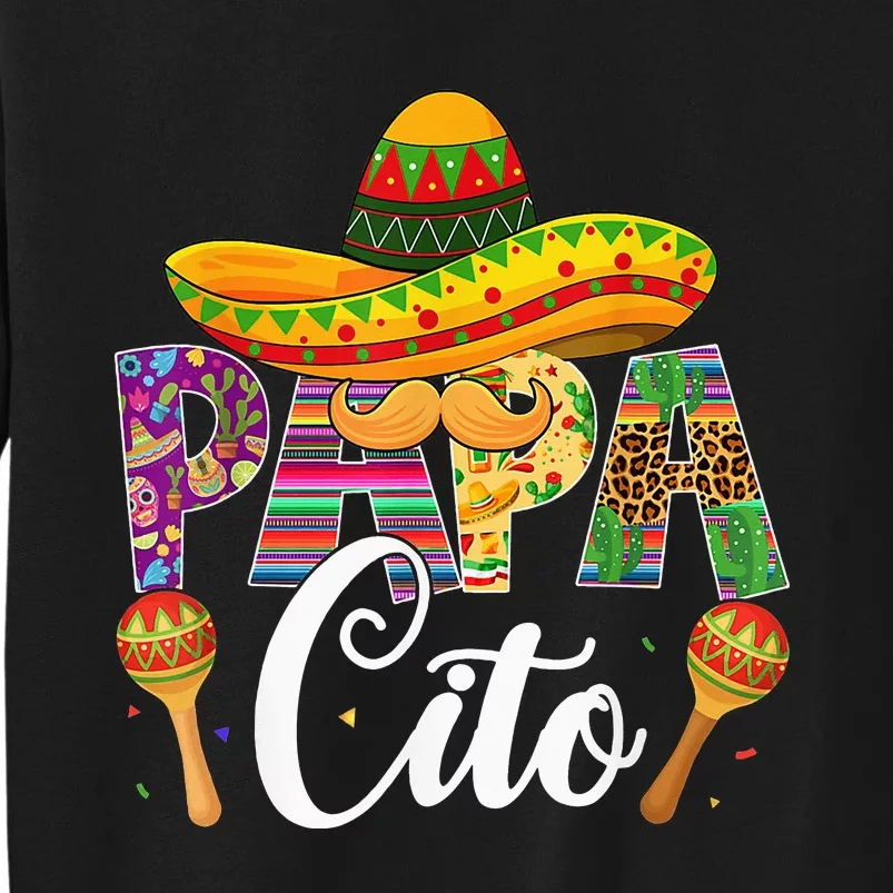 Funny Cinco De Mayo Papacito Festival Leopard Lover Classic Sweatshirt