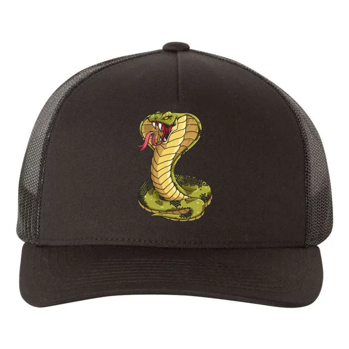 Funny Cobra Design For  King Snake Cobra Lover Yupoong Adult 5-Panel Trucker Hat