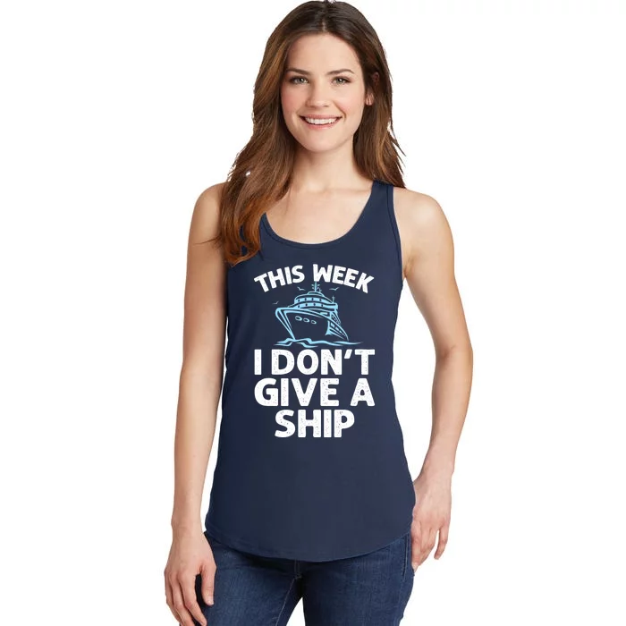 Funny Cruise Design For Cruise Ship Cruising Lover Ladies Essential Tank