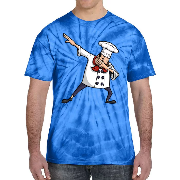 Funny Chef Design Cook Hiphop Dabbing Dance Gift Tie-Dye T-Shirt