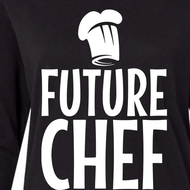 Funny Chef Design For Men Women Culinary Cooking Chef Cook Womens Cotton Relaxed Long Sleeve T-Shirt