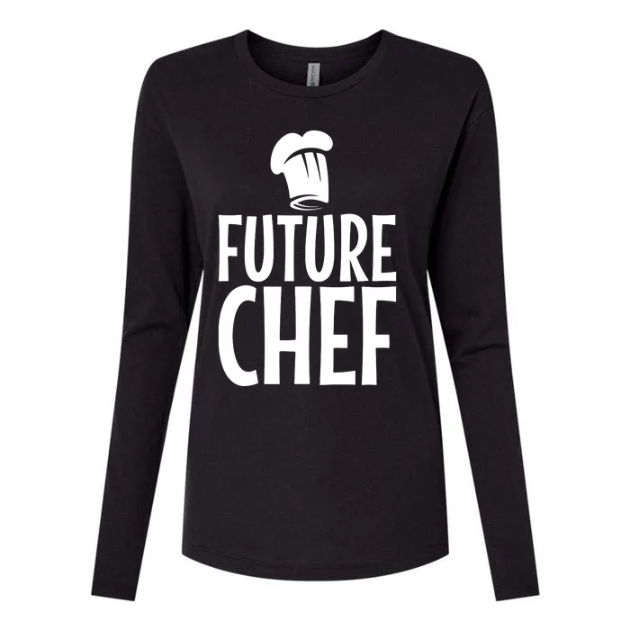 Funny Chef Design For Men Women Culinary Cooking Chef Cook Womens Cotton Relaxed Long Sleeve T-Shirt