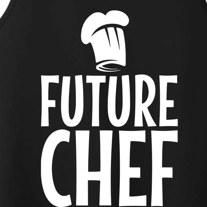 Funny Chef Design For Men Women Culinary Cooking Chef Cook Performance Tank