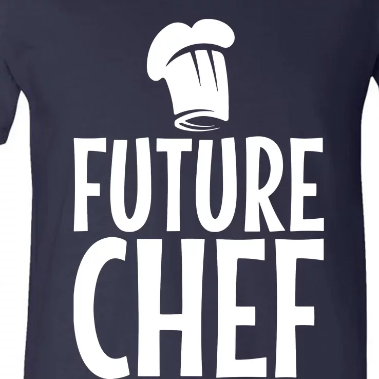 Funny Chef Design For Men Women Culinary Cooking Chef Cook V-Neck T-Shirt