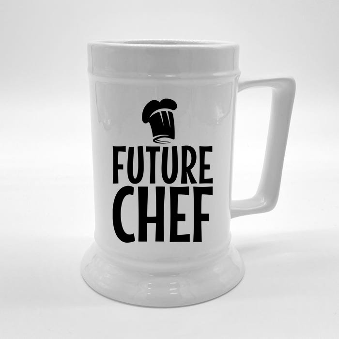 Funny Chef Design For Men Women Culinary Cooking Chef Cook Front & Back Beer Stein