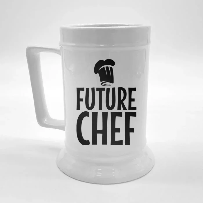 Funny Chef Design For Men Women Culinary Cooking Chef Cook Front & Back Beer Stein