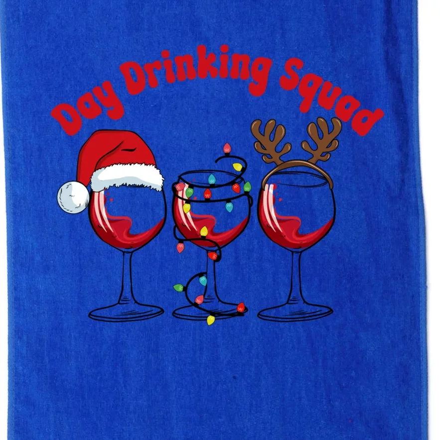 Funny Christmas Day Ing Squad As Funny Christmas Squad Gift Platinum Collection Golf Towel