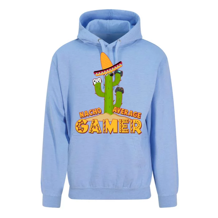 Funny Cinco De Mayo Nacho Average Gamer Cactus Gamer Unisex Surf Hoodie