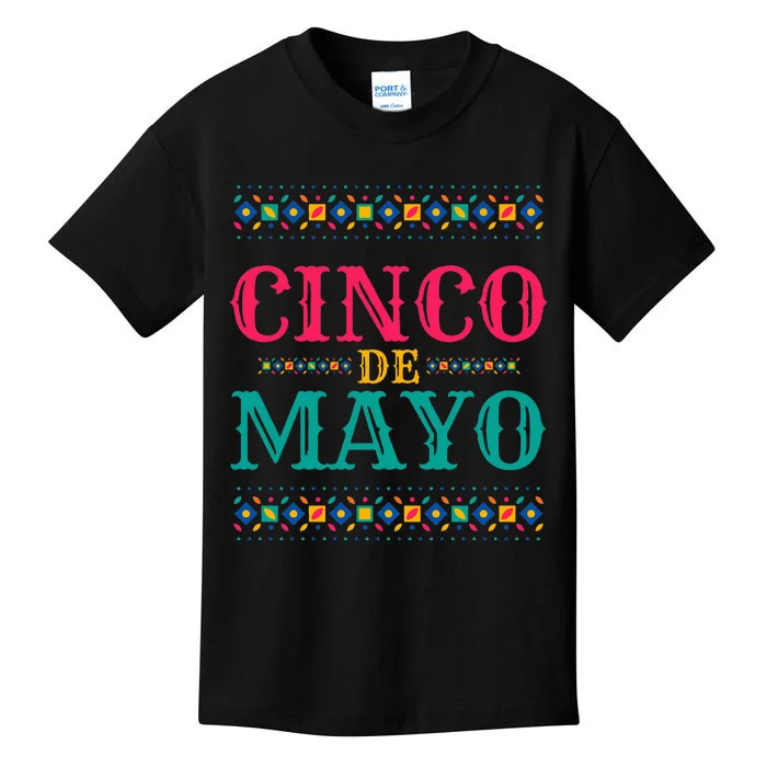 Funny Cinco De Mayo For Mexican Party Kids T-Shirt