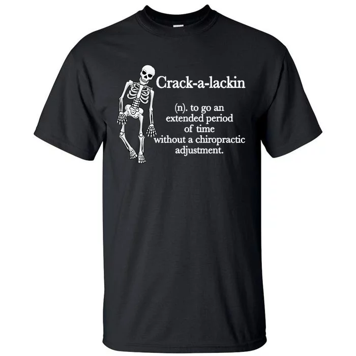 Funny Chiropractor Definition Chiropractic Tall T-Shirt