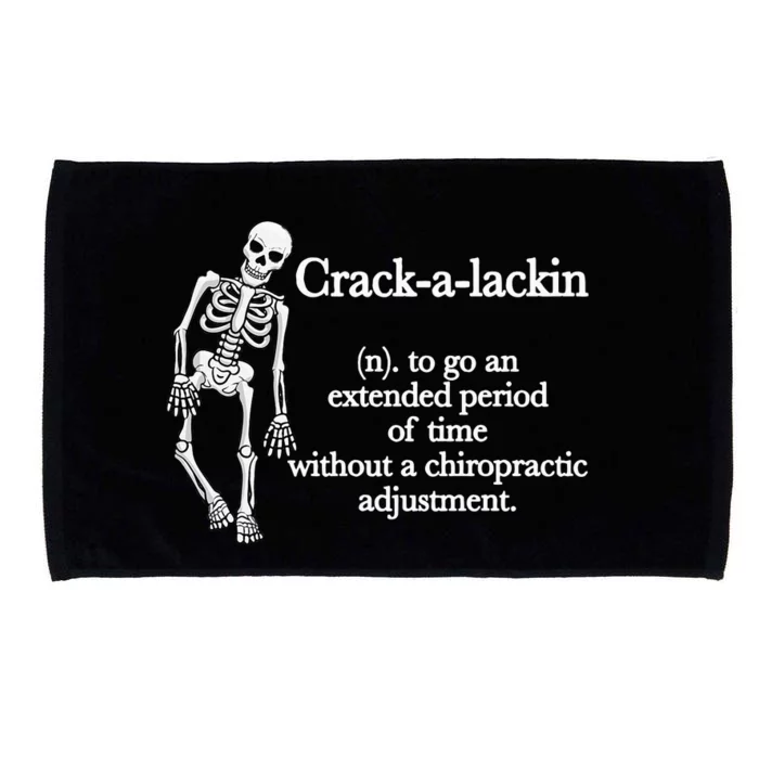 Funny Chiropractor Definition Chiropractic Microfiber Hand Towel