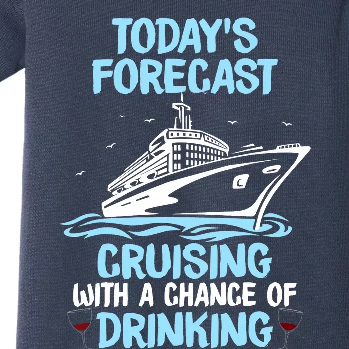 Funny Cruise Design For Cruising Boat Trip Lovers Baby Bodysuit