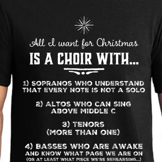 Funny Choir Director Design The Perfect Christmas! Pajama Set