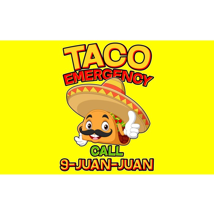 Funny Cinco De Mayo Taco Emergency Call 9 Juan Juan Bumper Sticker