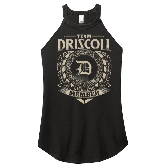 Funny Classic DRISCOLL Family Vintage Tee Gift Women’s Perfect Tri Rocker Tank