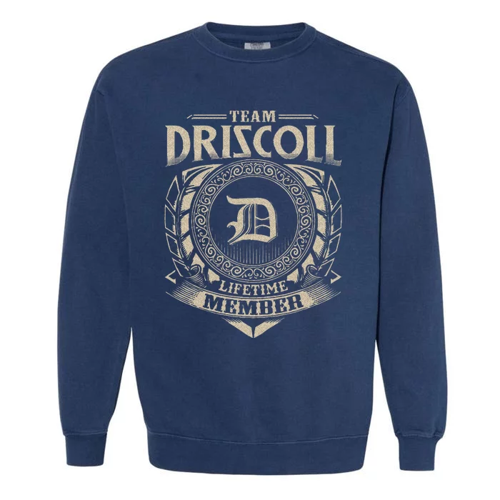 Funny Classic DRISCOLL Family Vintage Tee Gift Garment-Dyed Sweatshirt