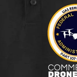 Faa Commercial Drone Pilot Dry Zone Grid Performance Polo