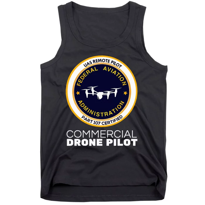 Faa Commercial Drone Pilot Tank Top