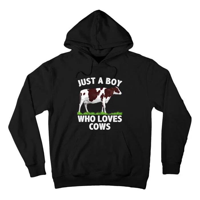 Funny Cow Design Cow Farmer Livestock Animal Tall Hoodie